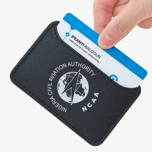 Leather Phone Wallet with Side Slit - Custom Promo Now - UK