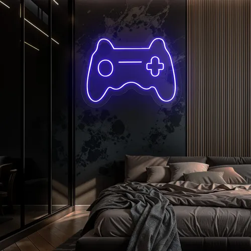 Game Controller Neon Sign - Custom Promo Now - UK