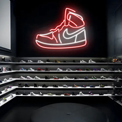 Mini Sneaker Neon Sign - Custom Promo Now - UK