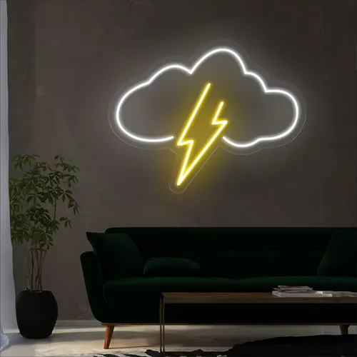 Thundercloud Neon Sign - Custom Promo Now - UK