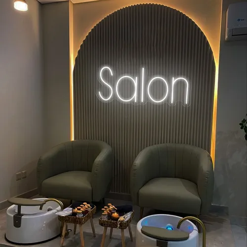 Salon Neon Sign - Custom Promo Now - UK