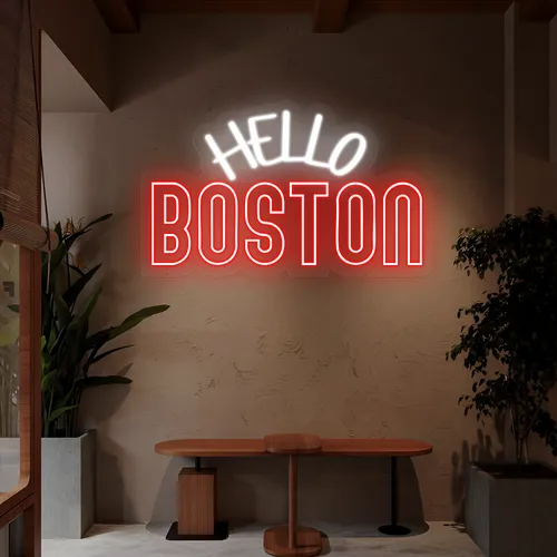 Neon Signs Boston - Custom Promo Now - UK