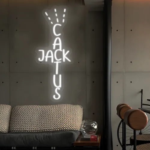 Cactus Jack Neon Signs - Custom Promo Now - UK
