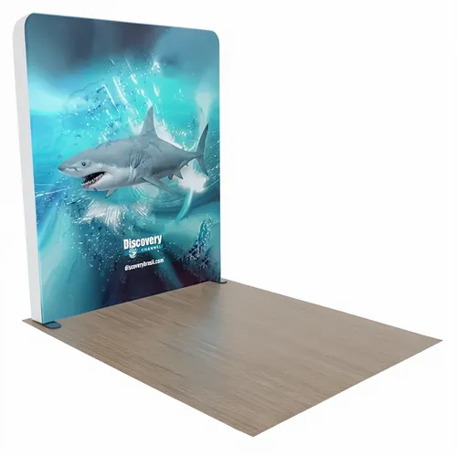 Custom Backlit Trade Show Display Tension Fabric 8' x 8' - Custom Promo Now - UK