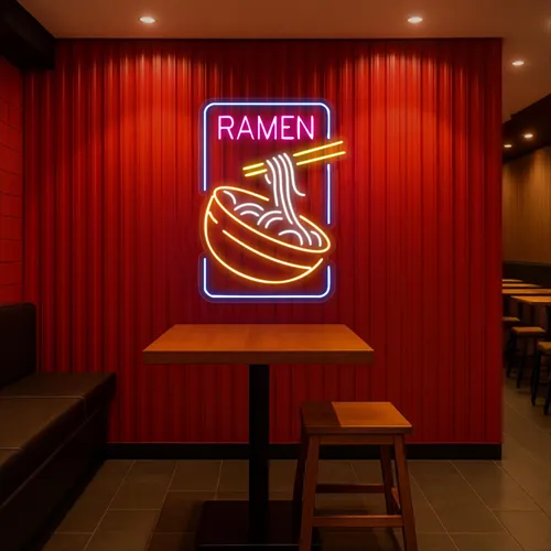 Custom Ramen Neon Signs - Custom Promo Now - UK