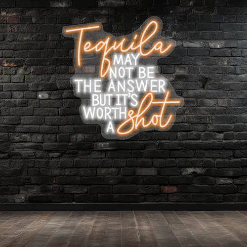 Custom Tequila Neon Signs - Custom Promo Now - UK