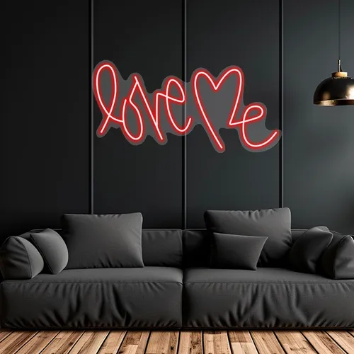Custom Love Me Neon Signs - Custom Promo Now - UK