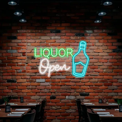 Custom Neon Liquor Signs - Custom Promo Now - UK