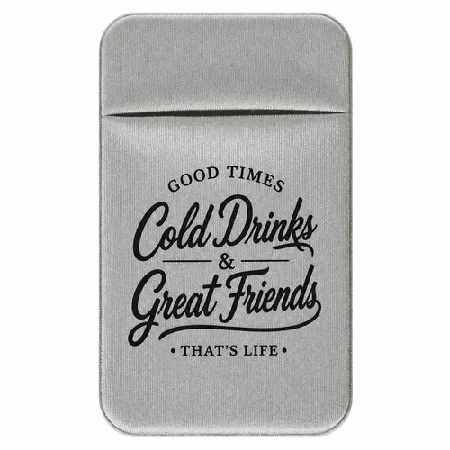 Lycra Phone Card Wallet - Custom Promo Now - UK
