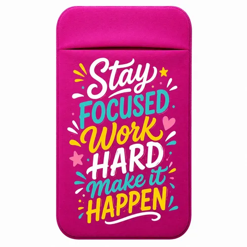 Lycra Phone Card Wallet - Custom Promo Now - UK