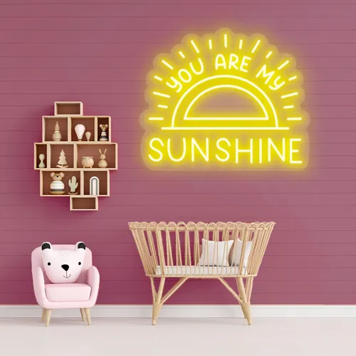 Custom Sun Neon Signs - Custom Promo Now - UK