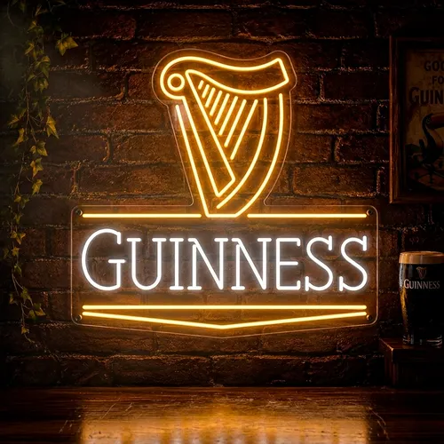 Custom Guinness Neon Signs - Custom Promo Now - UK