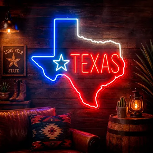 Custom Texas Neon Signs - Custom Promo Now - UK