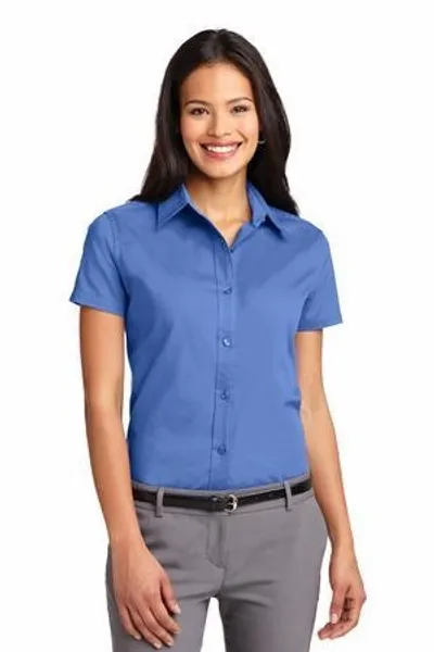 Port Authority Women's Short Sleeve Easy Care Shirt. L508 - Custom Promo Now - UK