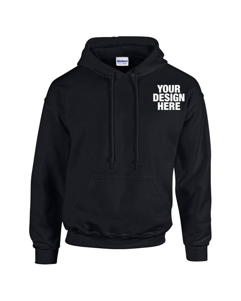 Gildan Adult Heavy Blend 8 oz., 50/50 Hooded Sweatshirt - Custom Promo Now - UK