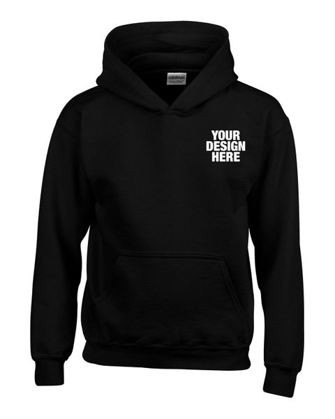 Gildan Youth Heavy Blend 8 oz., 50/50 Hooded Sweatshirt - Custom Promo Now - UK