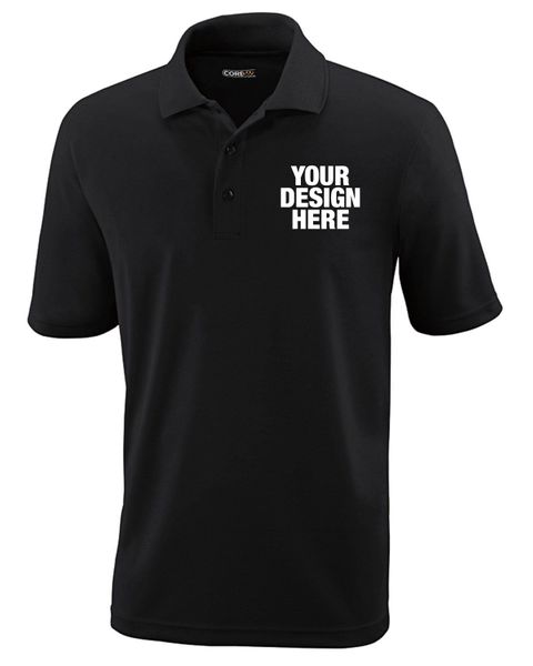 CORE365 Men's Origin Performance Piqu Polo - Custom Promo Now - UK