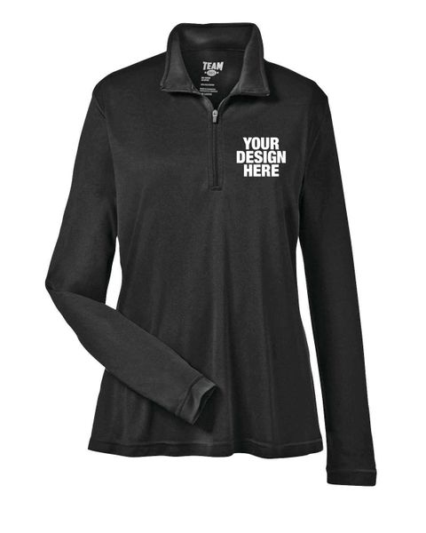 Team 365 Ladies' Zone Performance Quarter-Zip - Custom Promo Now - UK