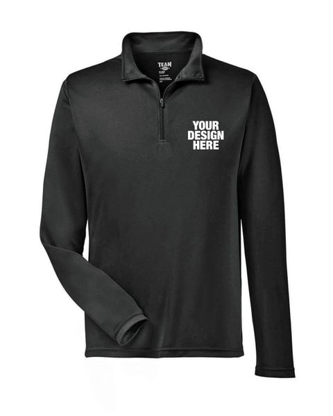 Team 365 Men's Zone Performance Quarter-Zip - Custom Promo Now - UK