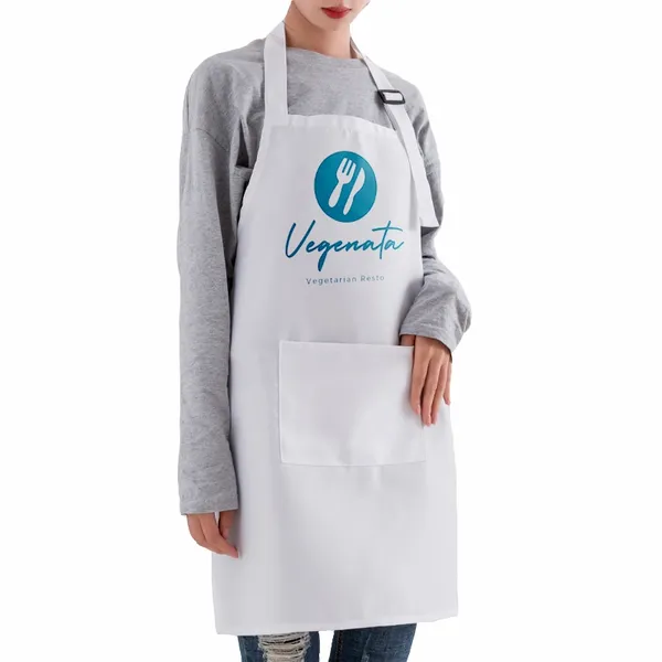 Solid Color Printable Apron - Custom Promo Now - UK