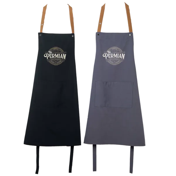 Denim Canvas Custom Made Apron - Custom Promo Now - UK
