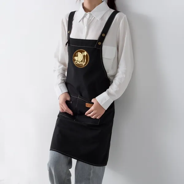 Strap Canvas Apron - Custom Promo Now - UK