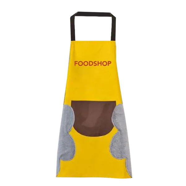 Waterproof Apron Semi-Flower Pocket - Custom Promo Now - UK