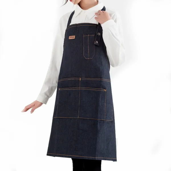Denim Lanyard Apron - Custom Promo Now - UK