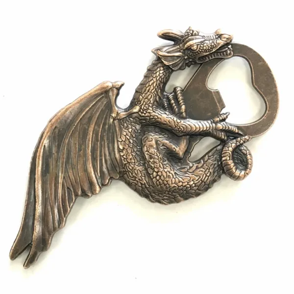 3D Baby Dragon Bottle Opener - Custom Promo Now - UK
