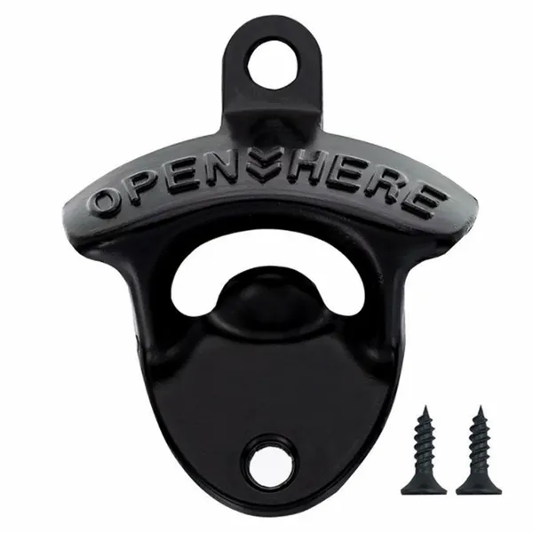 Black Bottle Opener - Custom Promo Now - UK