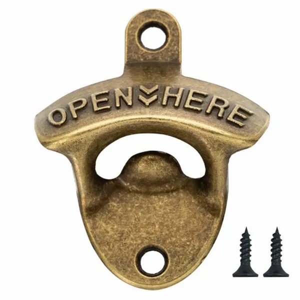 Brass Bottle Opener - Custom Promo Now - UK