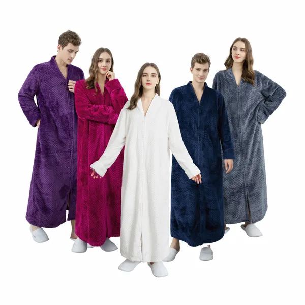 Custom Zip-Up Bathrobes - Custom Promo Now - UK