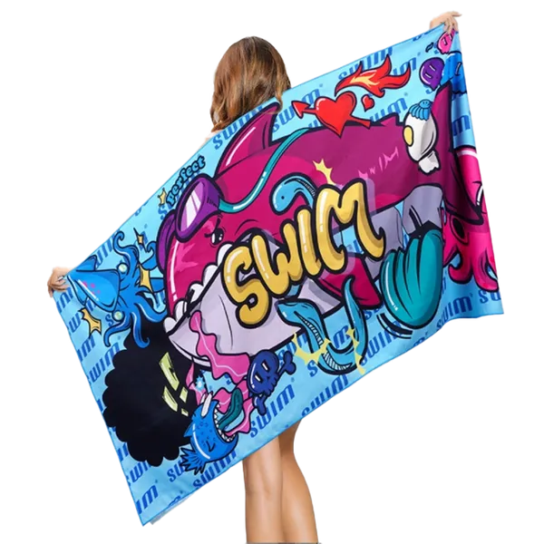 Custom Beach & Pool Towels - Custom Promo Now - UK
