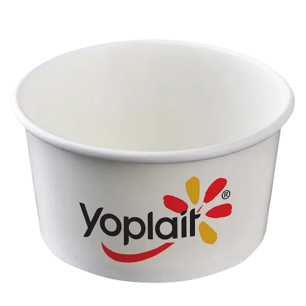 Paper Yogurt Cup - Custom Promo Now - UK