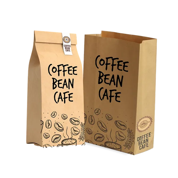 Kraft Paper Food Bag - Custom Promo Now - UK