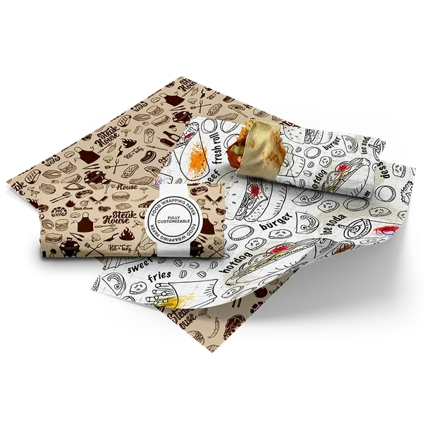 Food Wrapping Paper - Custom Promo Now - UK