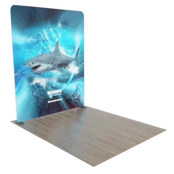 Custom Backlit Trade Show Display Tension Fabric 8' x 8' - Custom Promo Now - UK