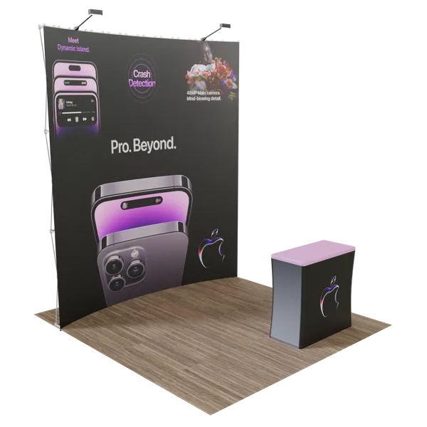 10' x 10' Curved Pop-Up Display - Custom Promo Now - UK