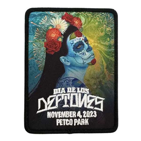 Embroidery + Printed Patch