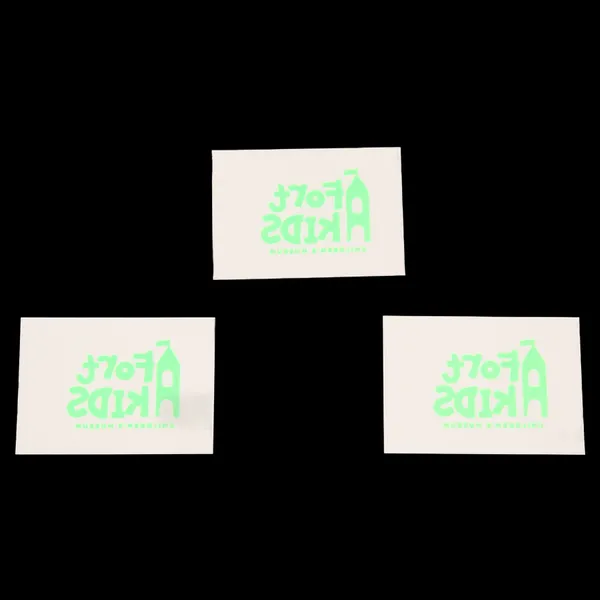 Custom Glow Green Tattoos - Custom Promo Now - UK