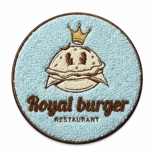 Chenille Button - Custom Promo Now - UK