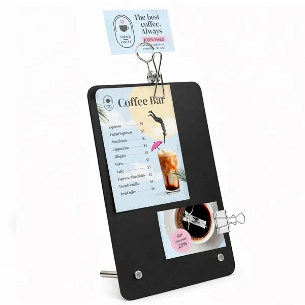 Metal Desk Display - Custom Promo Now - UK