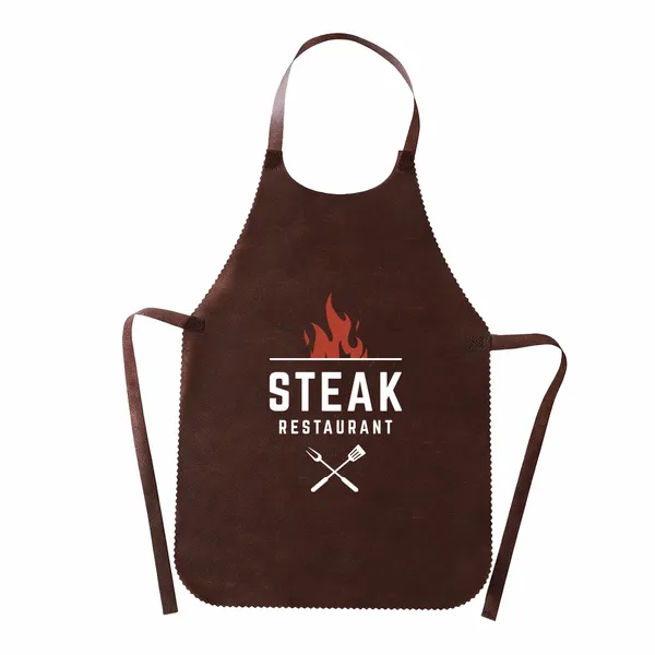 Safe-Serve Disposable Shield Aprons - Custom Promo Now - UK