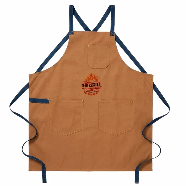 Artisan Heavy Duty Denim Aprons - Custom Promo Now - UK