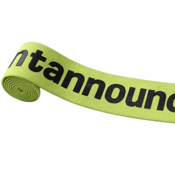 Silkscreen Printed Elastic Bands