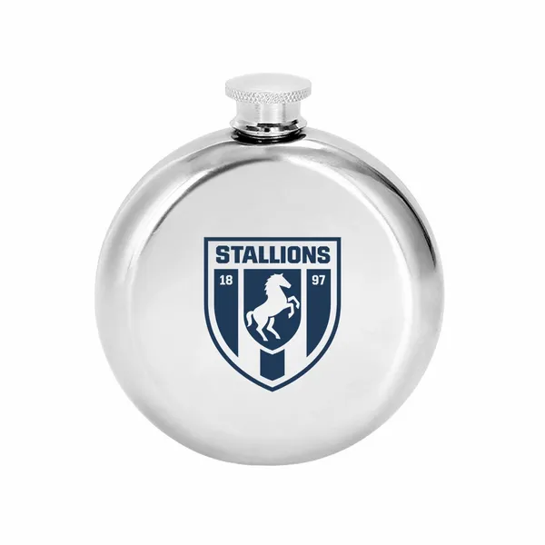 Round Hip Flasks - Custom Promo Now - UK