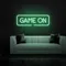 GAME ON Greeny Neon Sign - Custom Promo Now - UK