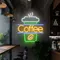 Coffee Neon Sign - Custom Promo Now - UK