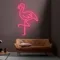 Flamingo Neon Light - Custom Promo Now - UK