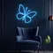 Scribble Butterfly Neon Sign - Custom Promo Now - UK